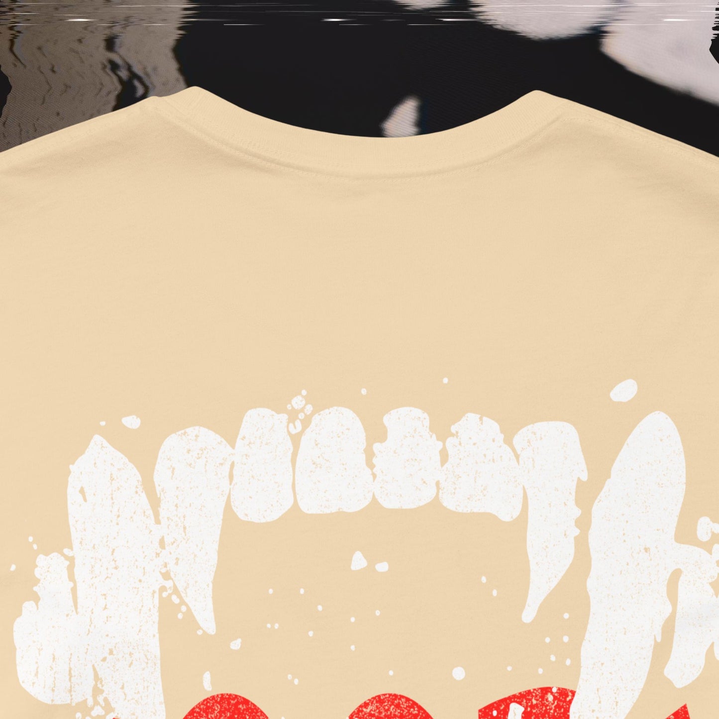 Bite Back - Soft Cream - T-Shirt