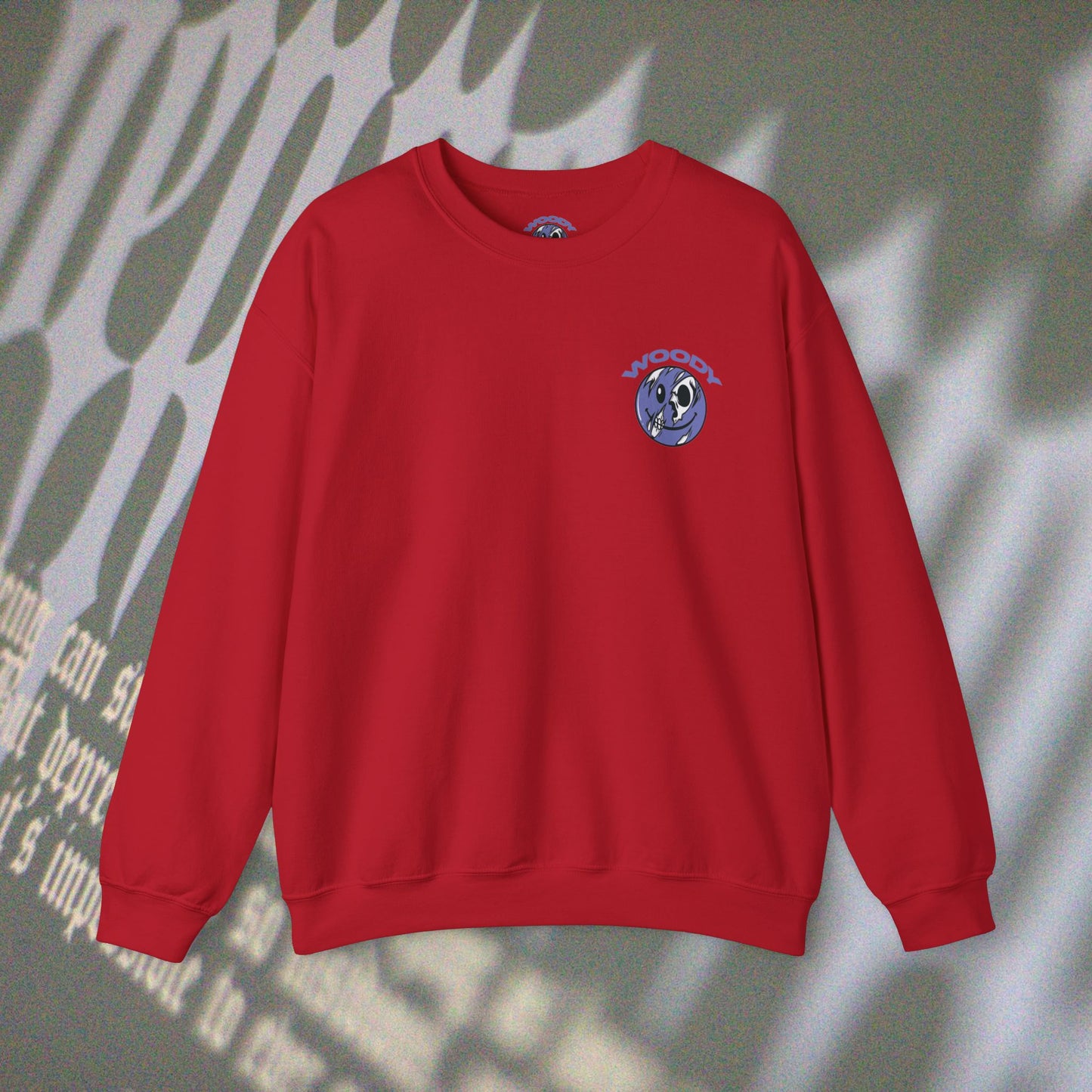 Depression - Cherry Red - Crewneck