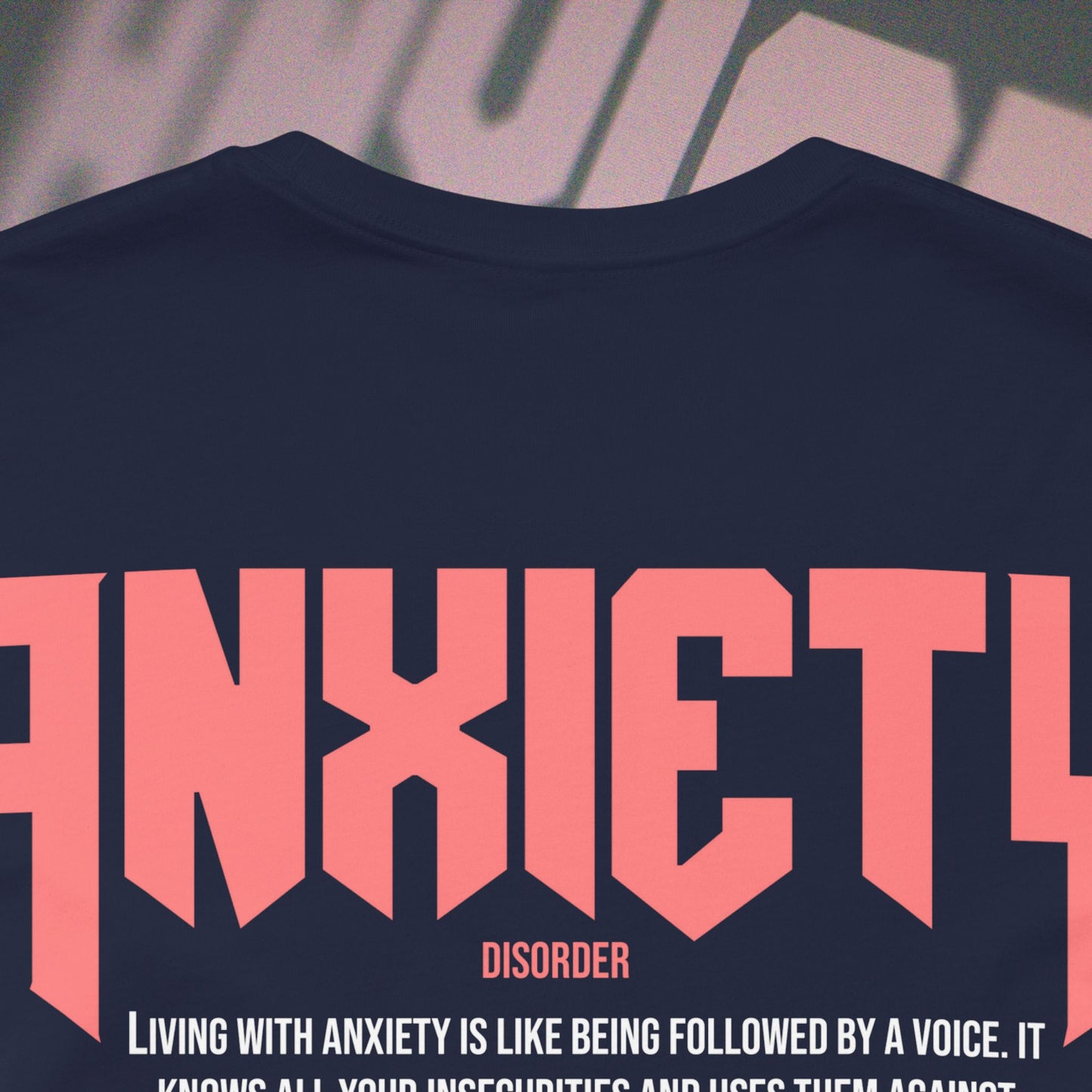 Anxiety - Navy - T-Shirt