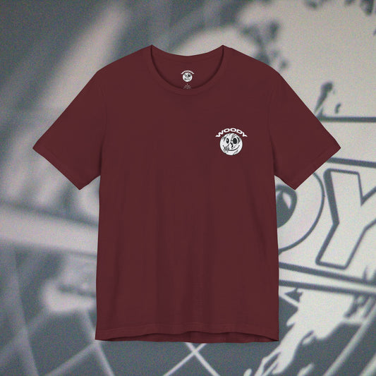 Woody Worldwide - Maroon - T-Shirt