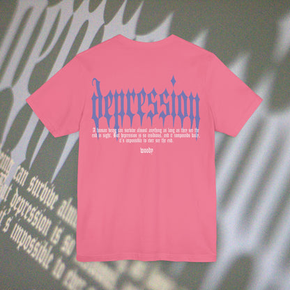 Depression - Charity Pink - T-Shirt