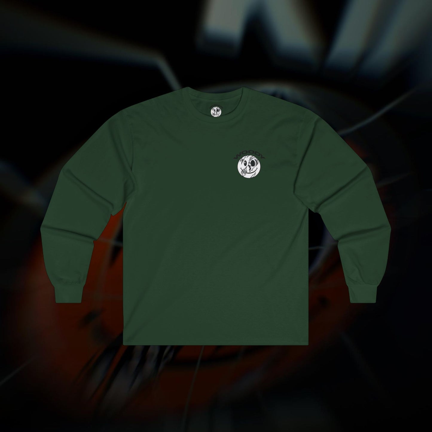 F**KING SMILE - Forest Green - Long Sleeve