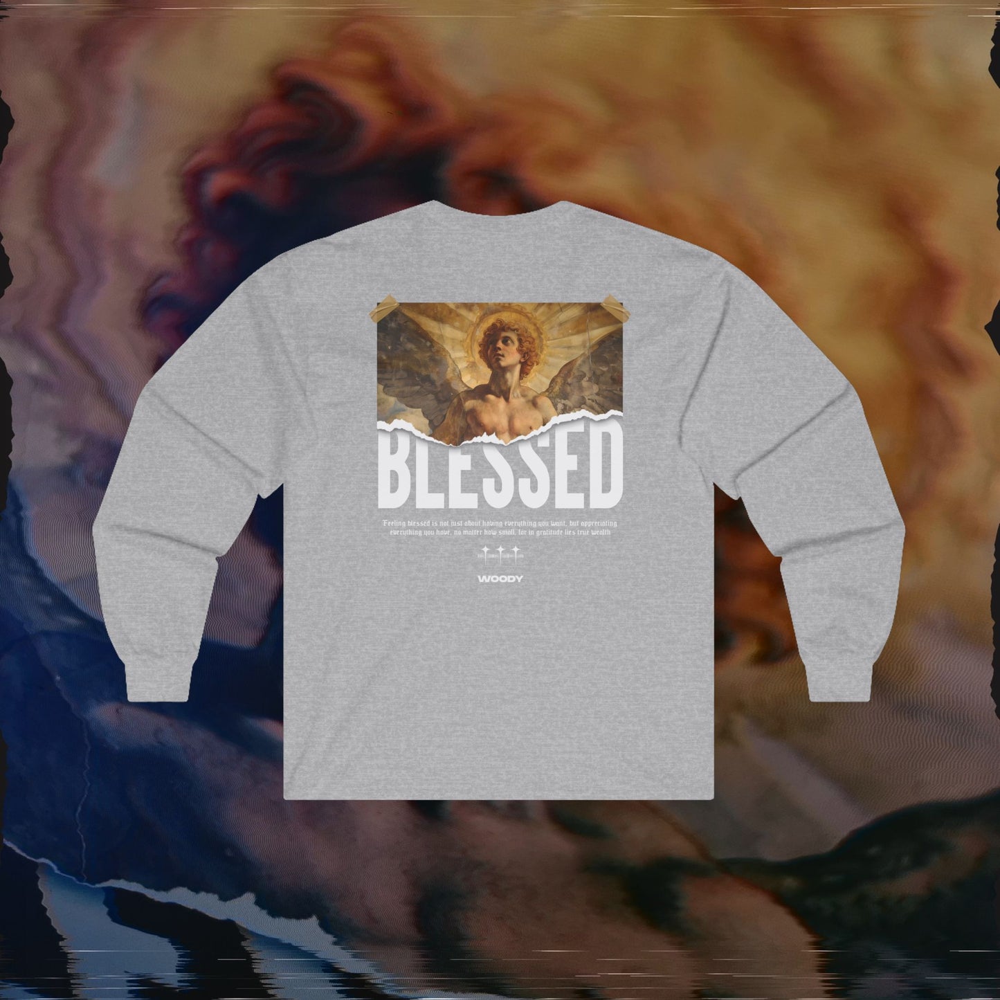 Blessed - Sport Grey - Long Sleeve