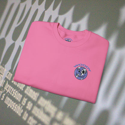 Depression - Safety Pink - Crewneck