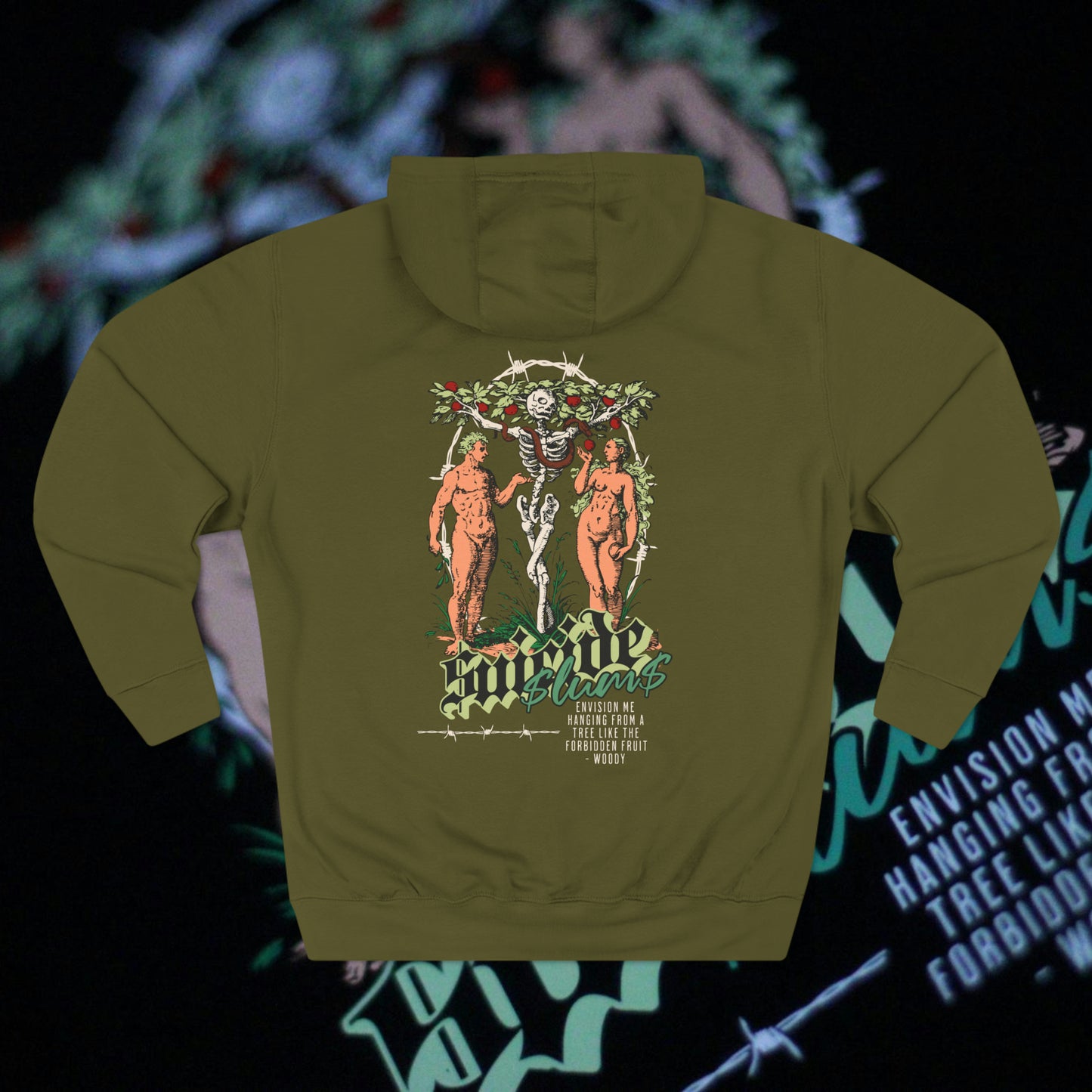 Forbidden Fruit - Army Green - Hoodie