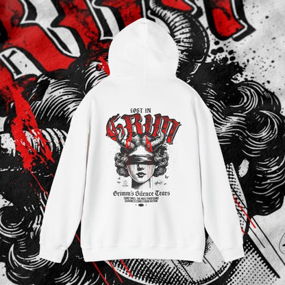 Lost In Grim - White - Hoodie