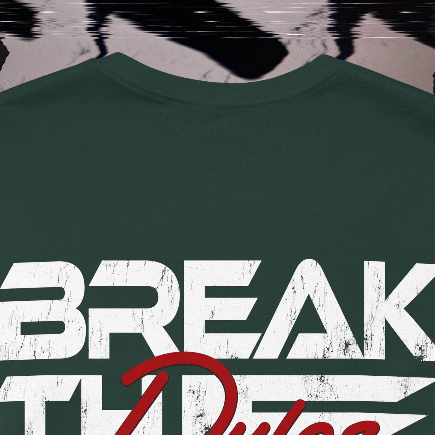 Break The Rules - Forest Green - T-Shirt