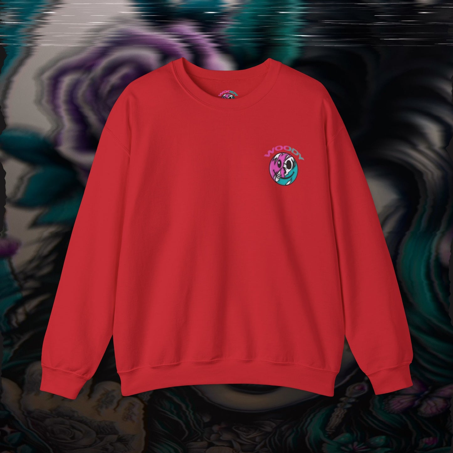 The Bitch - Red - Crewneck