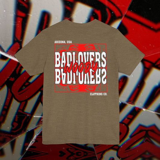 Bad Lovers - Heather Olive - T-Shirt