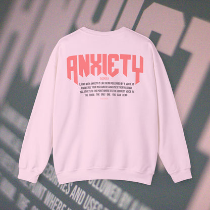 Anxiety - Light Pink - Crewneck