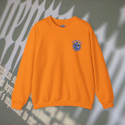 Depression - Safety Orange - Crewneck