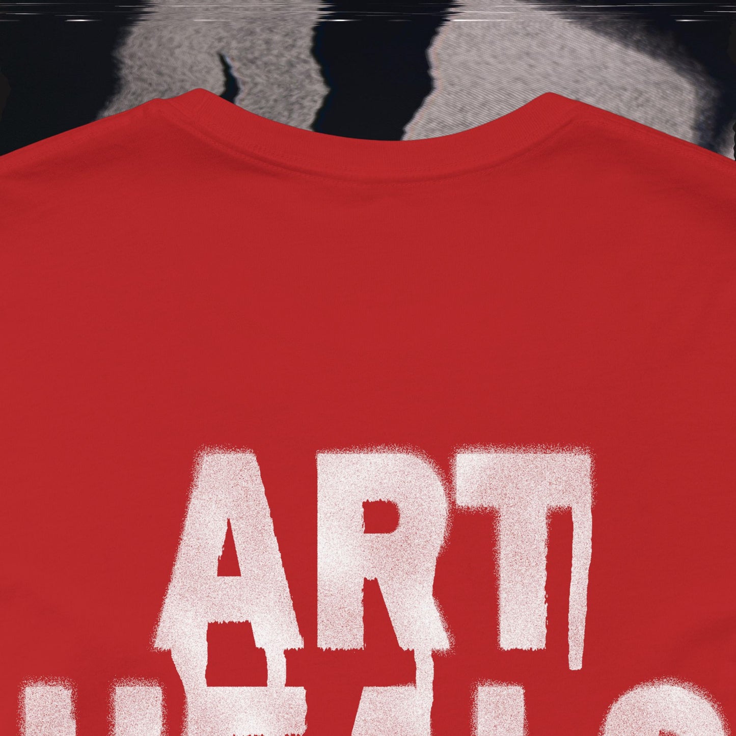 Art Heals Pain - Red - T-Shirt