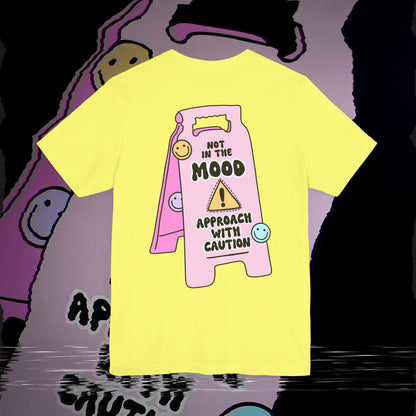 Not In The Mood - Yellow - T-Shirt