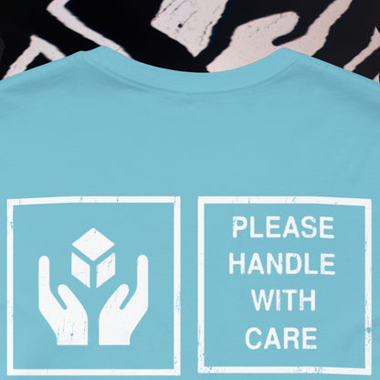 Fragile - Turquoise - T-Shirt