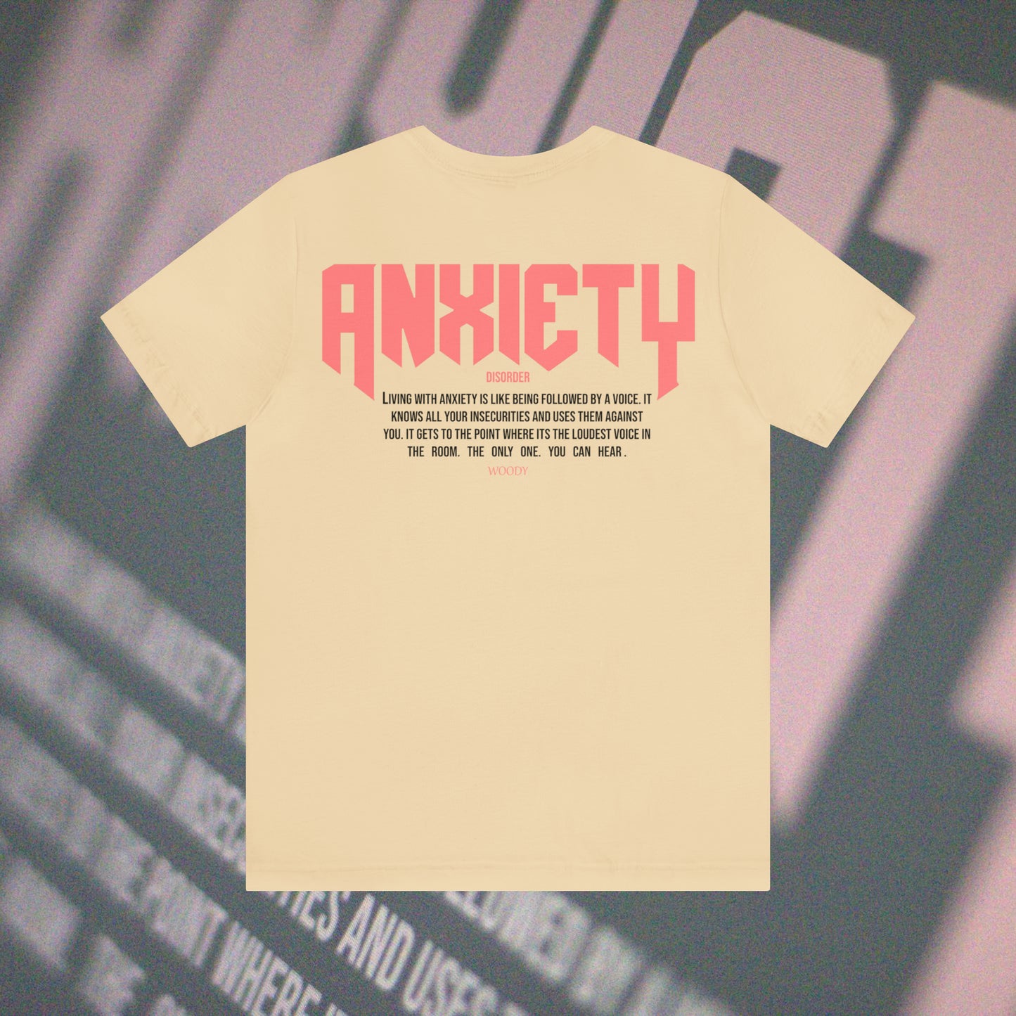 Anxiety - Soft Cream - T-Shirt