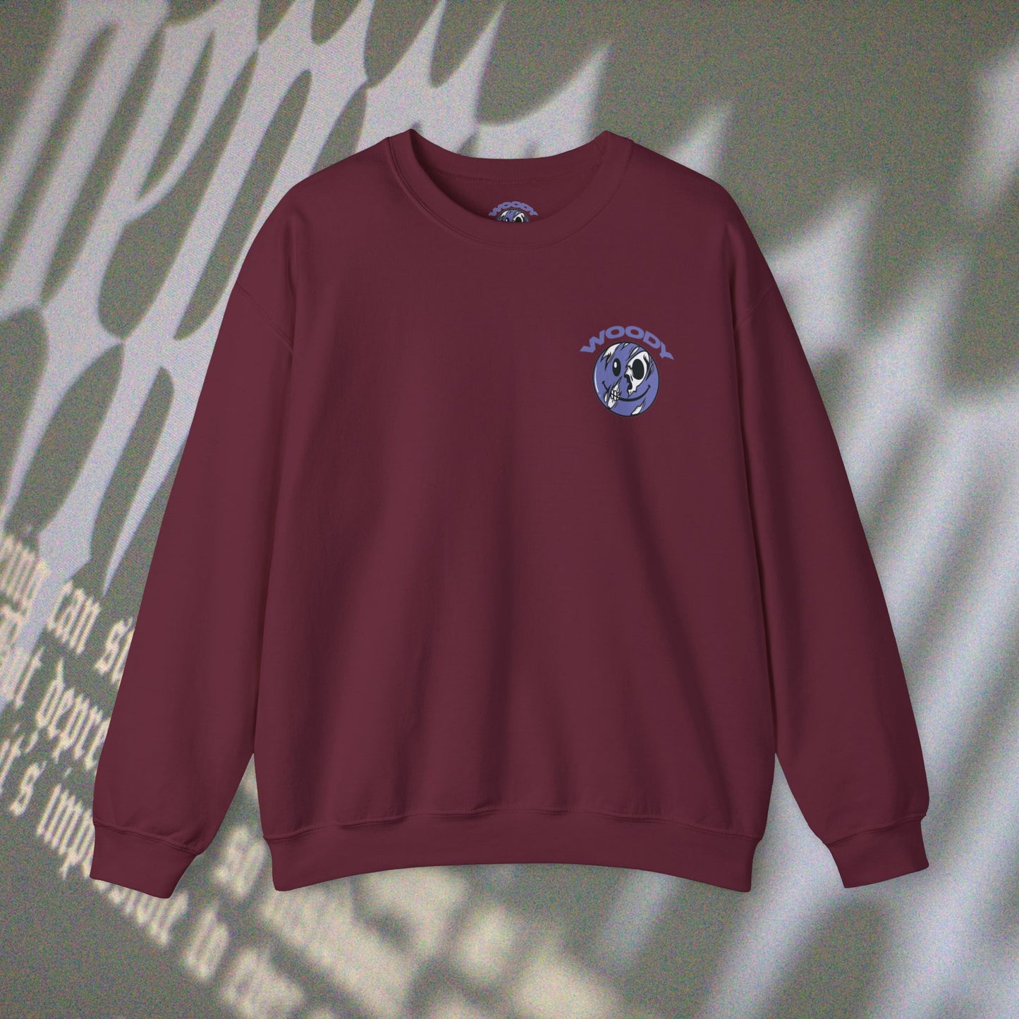 Depression - Maroon - Crewneck