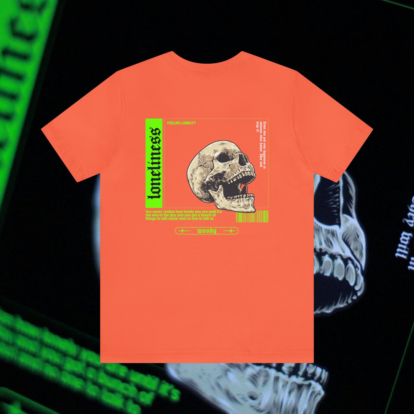 Loneliness - Coral - T-Shirt