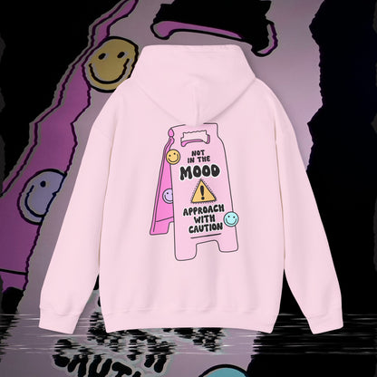 Not In The Mood - Light Pink - Hoodie