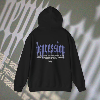 Depression - Black - Hoodie