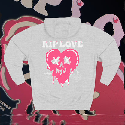 RIP Love - Heather Grey - Hoodie