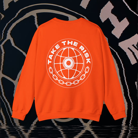 Take The Risk - Orange - Crewneck