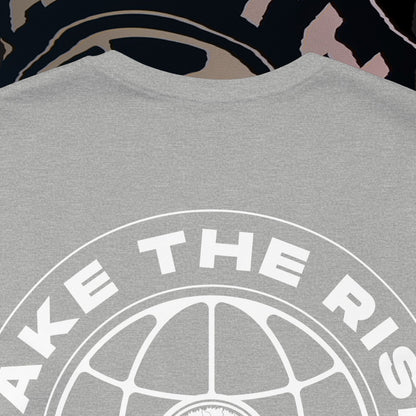 Take The Risk - Athletic Heather - T-Shirt