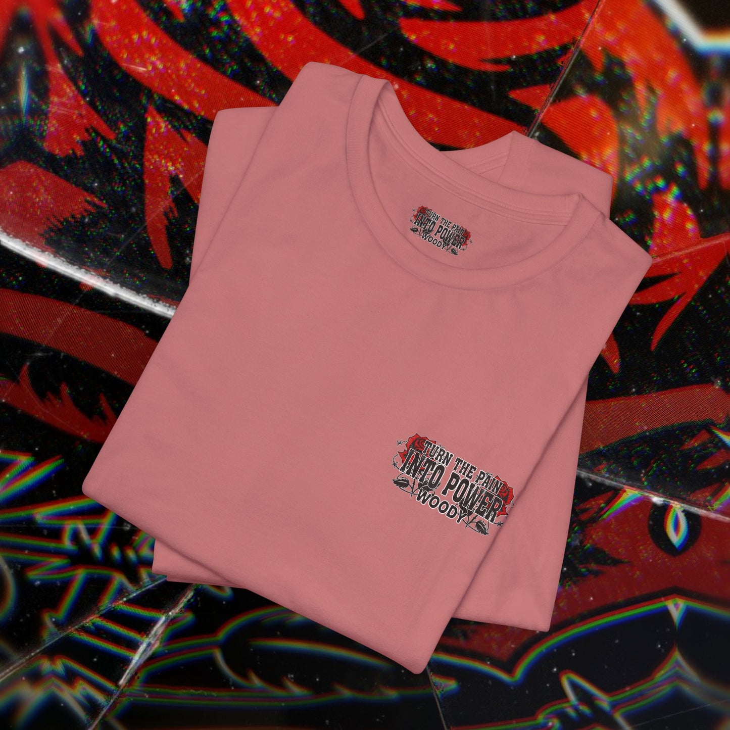 Pain To Power - Mauve - T-Shirt