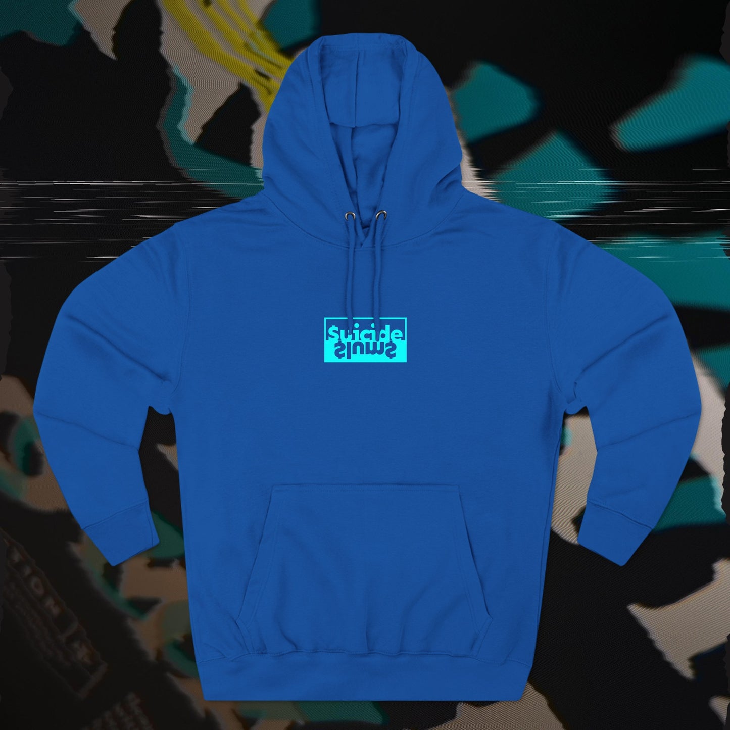 No Time For romance - Blue - Hoodie