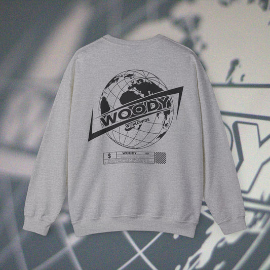 Woody Worldwide - Sport Grey - Crewneck