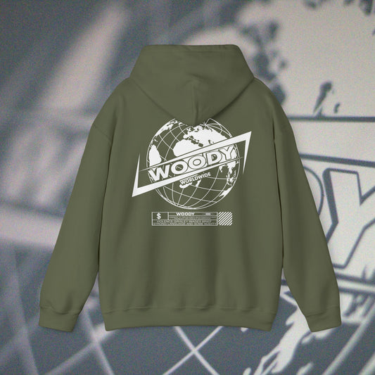 Woody Worldwide - Military Green - Hoodie