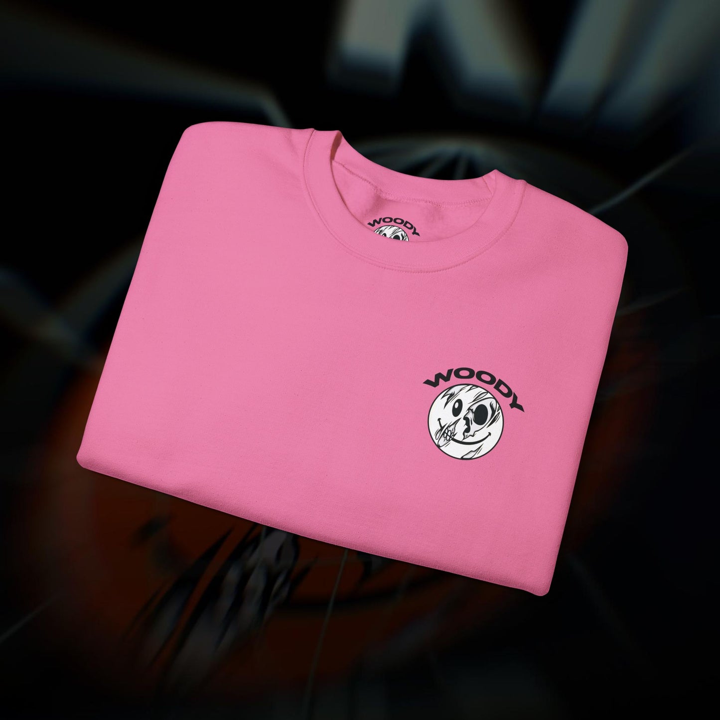 F**KING SMILE - Safety Pink - Crewneck