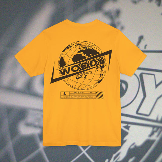 Woody Worldwide - Gold - T-Shirt
