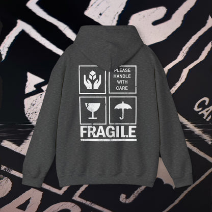 Fragile - Dark Heather - Hoodie