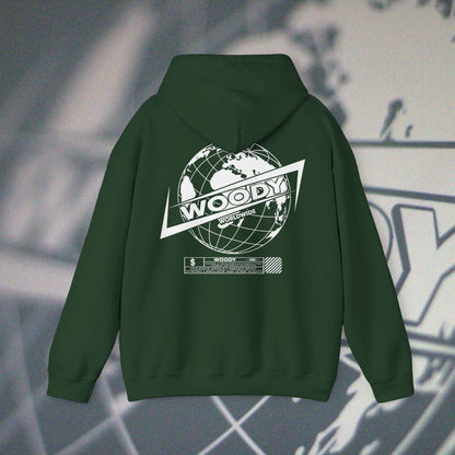 Woody Worldwide - Forest Green - Hoodie