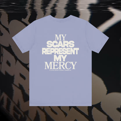 My Scars Represent My Mercy - Lavender - T-shirt