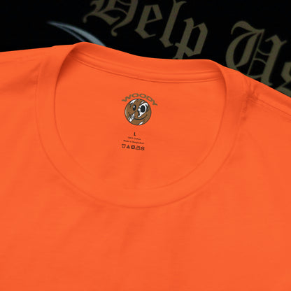 Help Us - Orange - T-Shirt