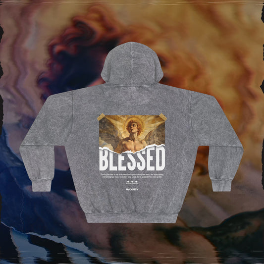 Blessed - Mineral Grey - Hoodie