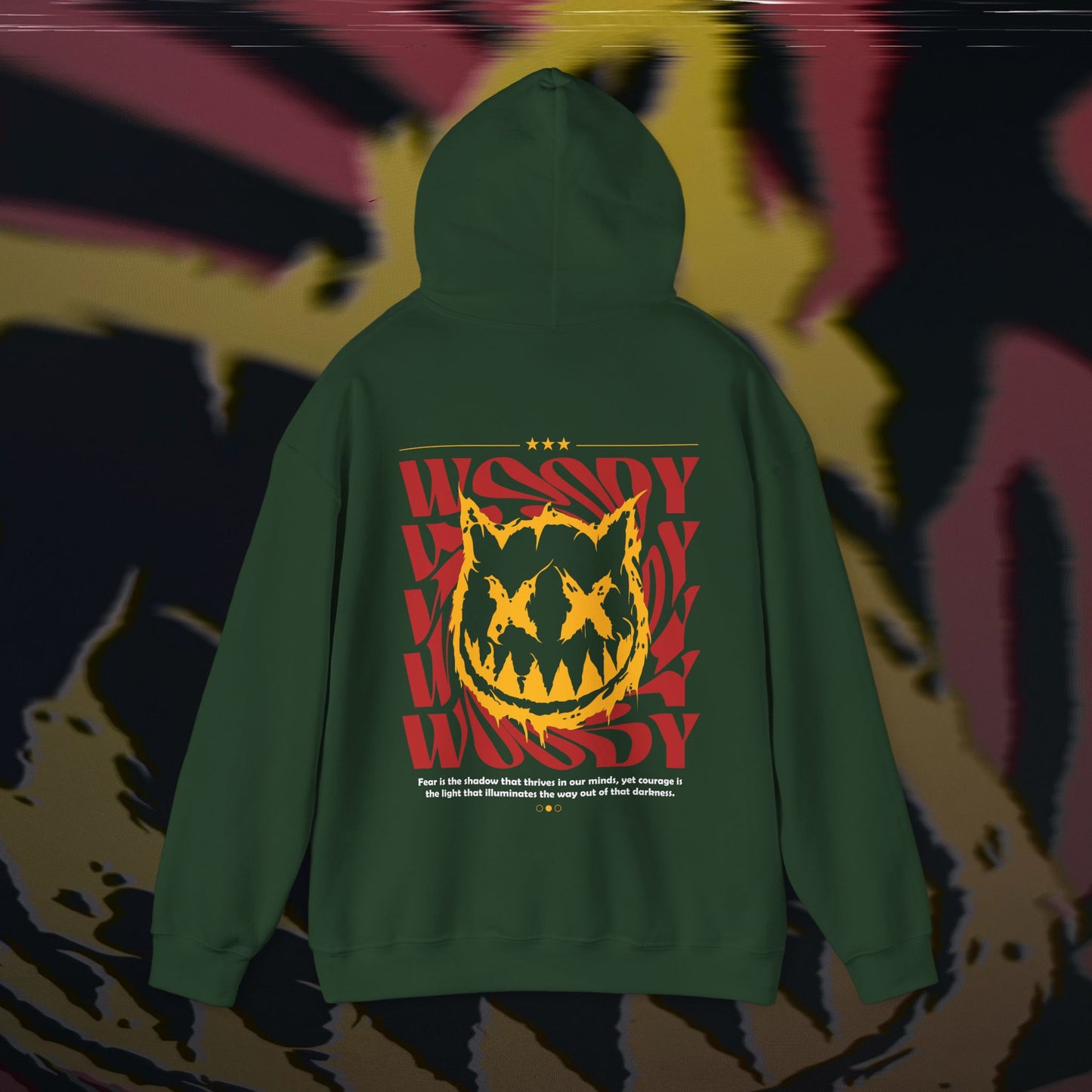 Face Your Fears - Forest Green - Hoodie