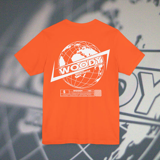 Woody Worldwide - Orange - T-Shirt