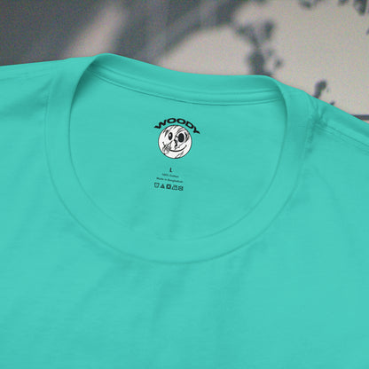 Woody Worldwide - Teal - T-Shirt