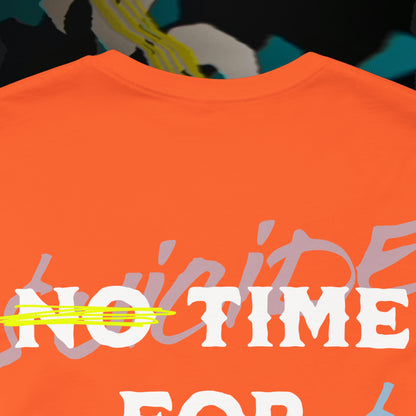 No Time For Romance - Orange - T-Shirt