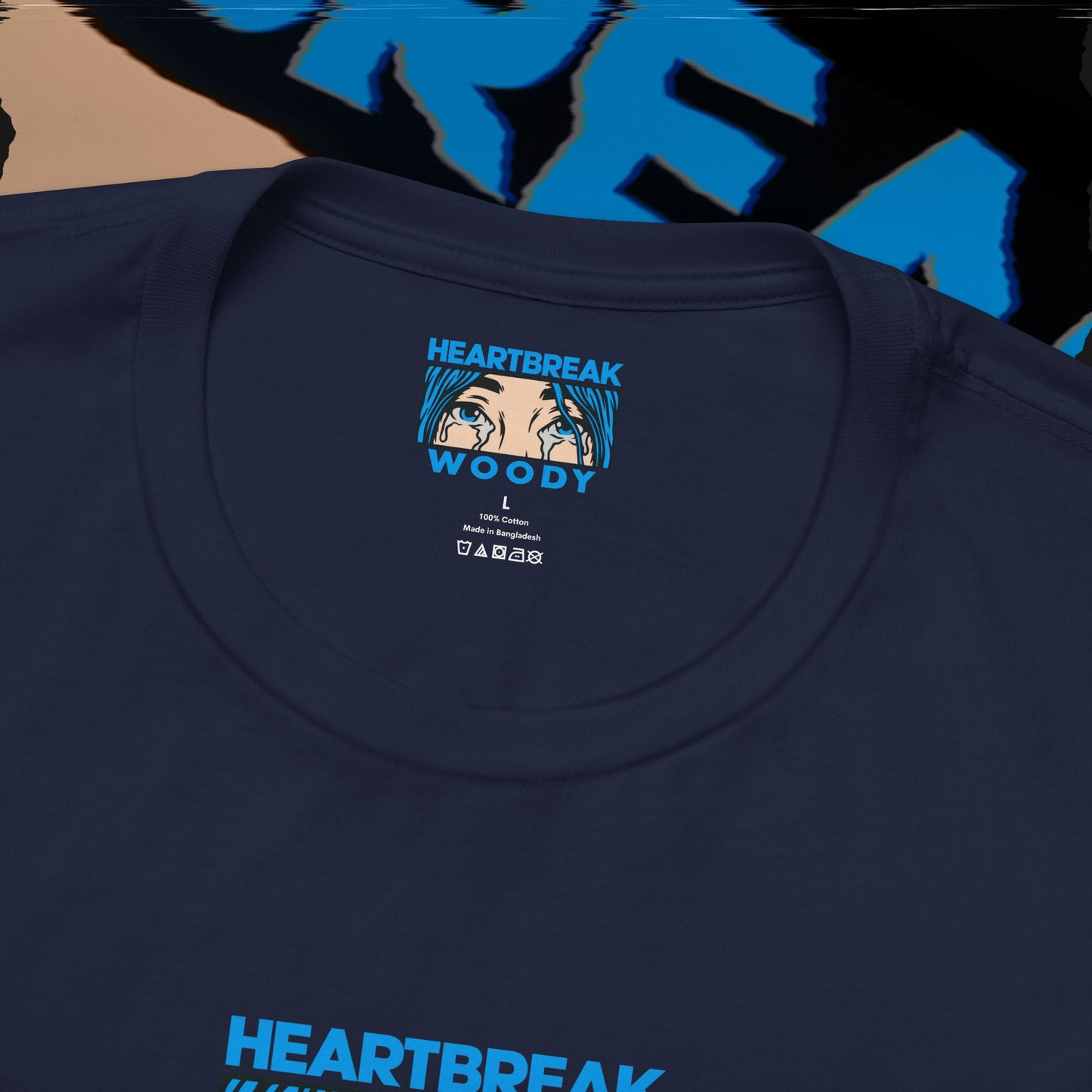 Heartbreak Part II - Navy - T-shirt