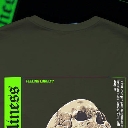 Loneliness - Dark Olive - T-Shirt