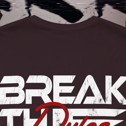 Break The Rules - Oxblood - T-Shirt