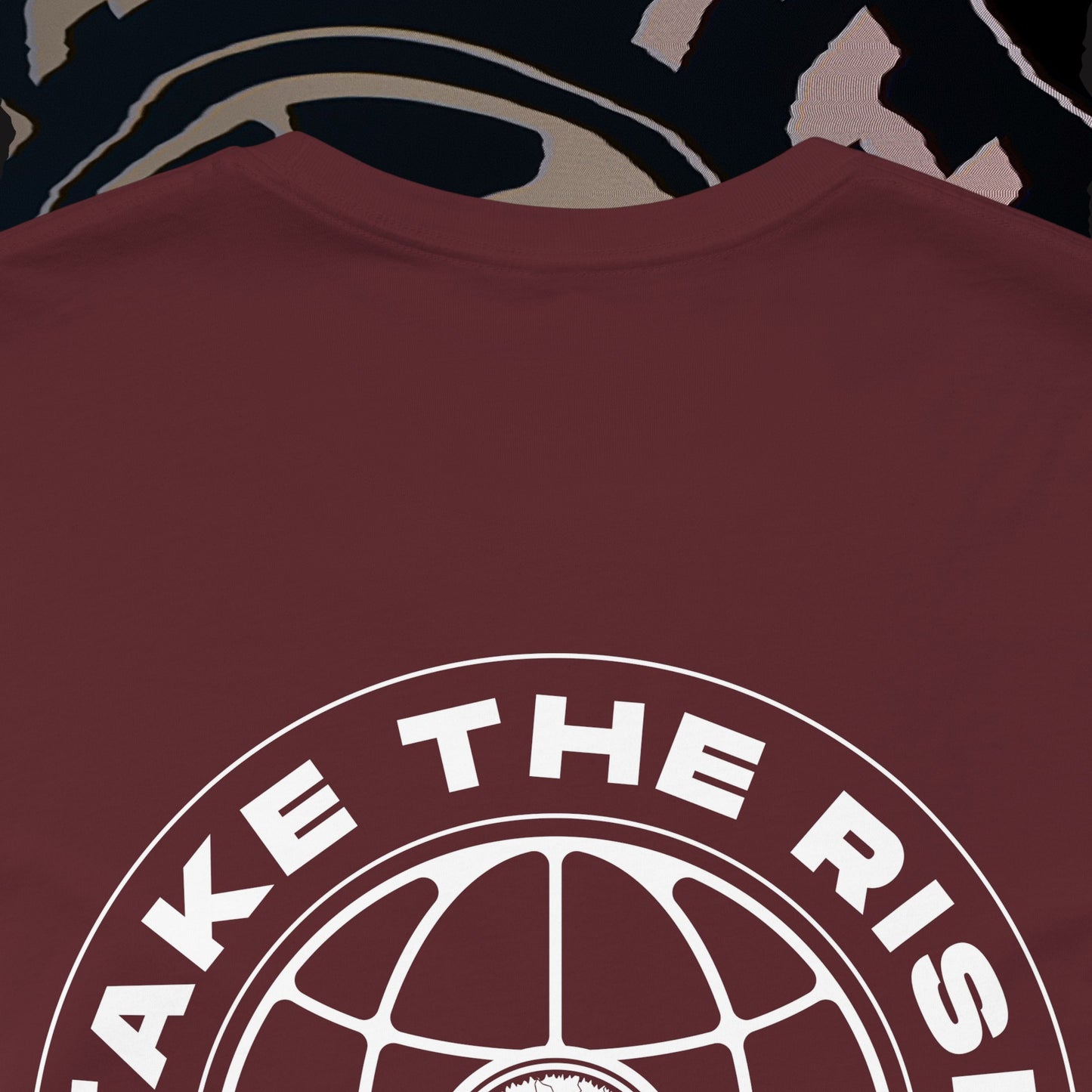 Take The Risk - Maroon - T-shirt