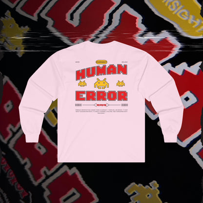 Human Error - Pink - Long Sleeve