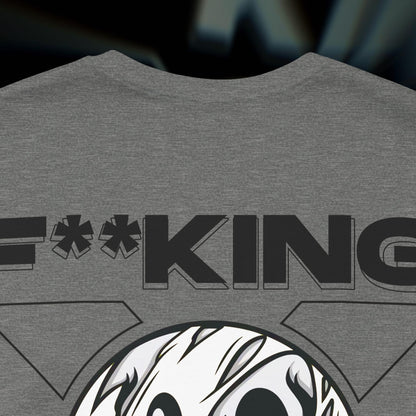 F**KING SMILE - Deep Heather - T-Shirt