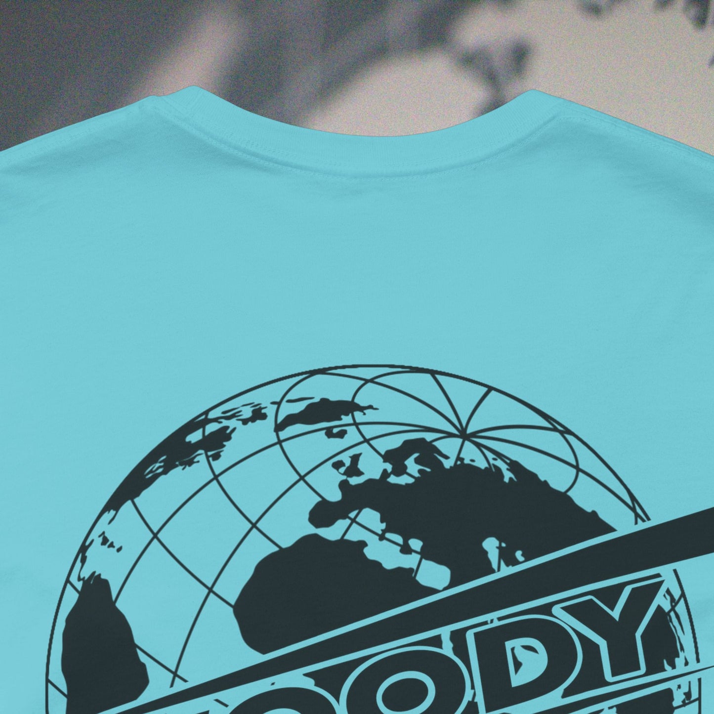 Woody Worldwide - Turquoise - T-Shirt