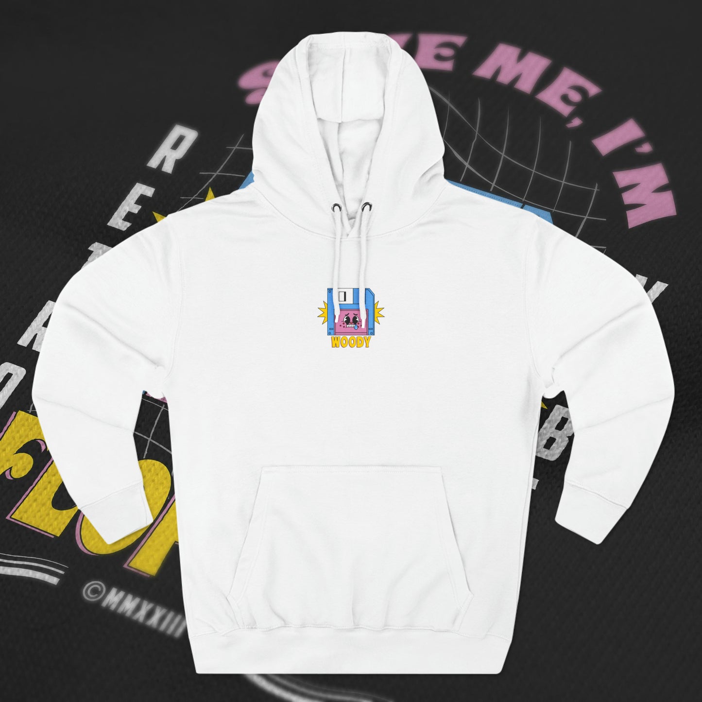 Save Me, I'm Floppin' - White - Hoodie