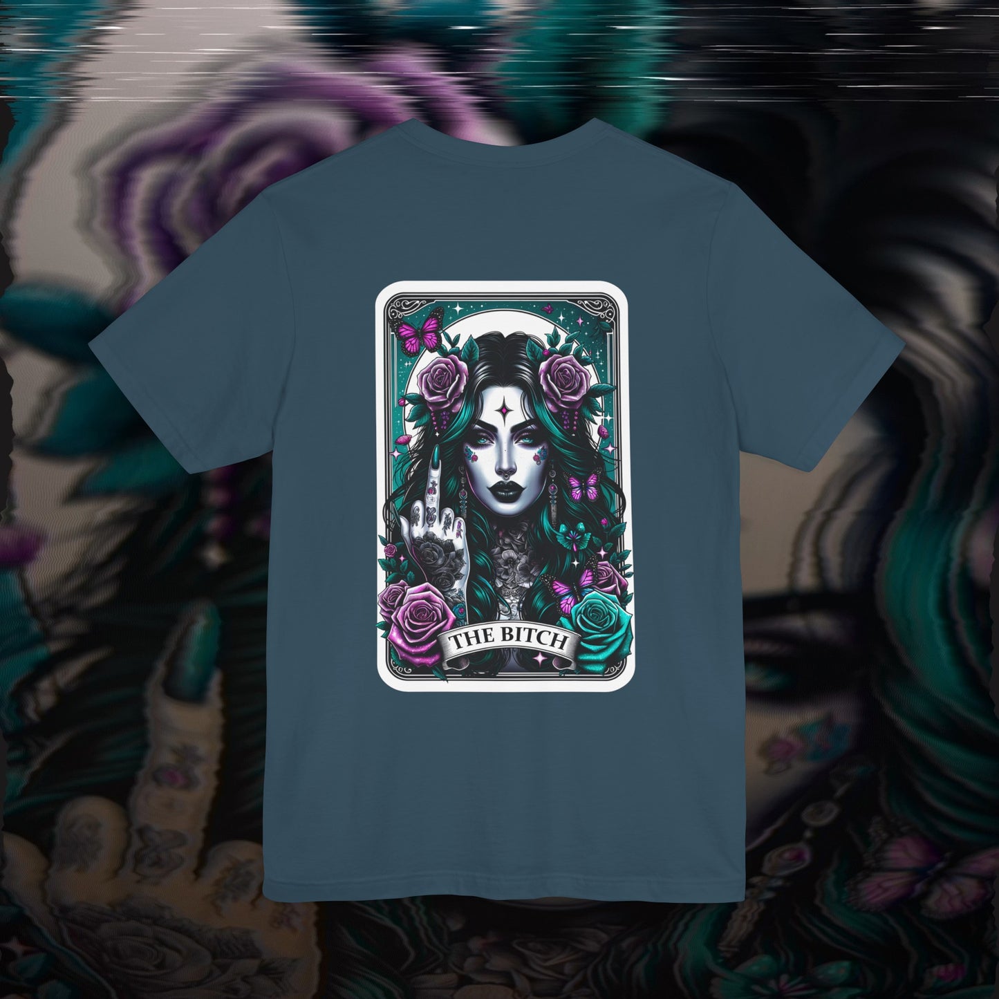 The Bitch - Deep Teal - T-Shirt